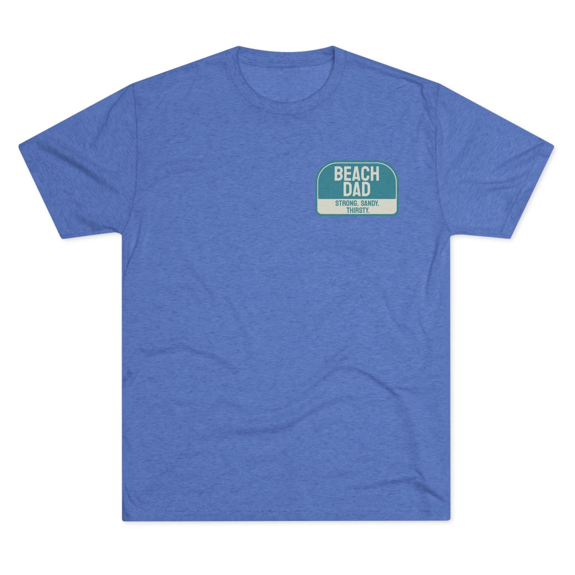 Beach Dad Logo Tri-Blend Tee - 66 Percent