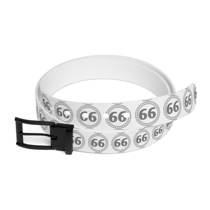 Retro 66% Pattern Belt - 66 Percent