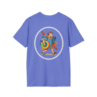 Beach Dad Logo Cotton Tee - 66 Percent