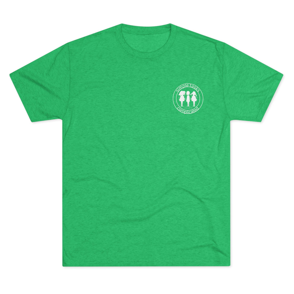 Simple Tasks Complicated Tri-Blend T-shirt in Tri-Blend Envy | 66 Percent