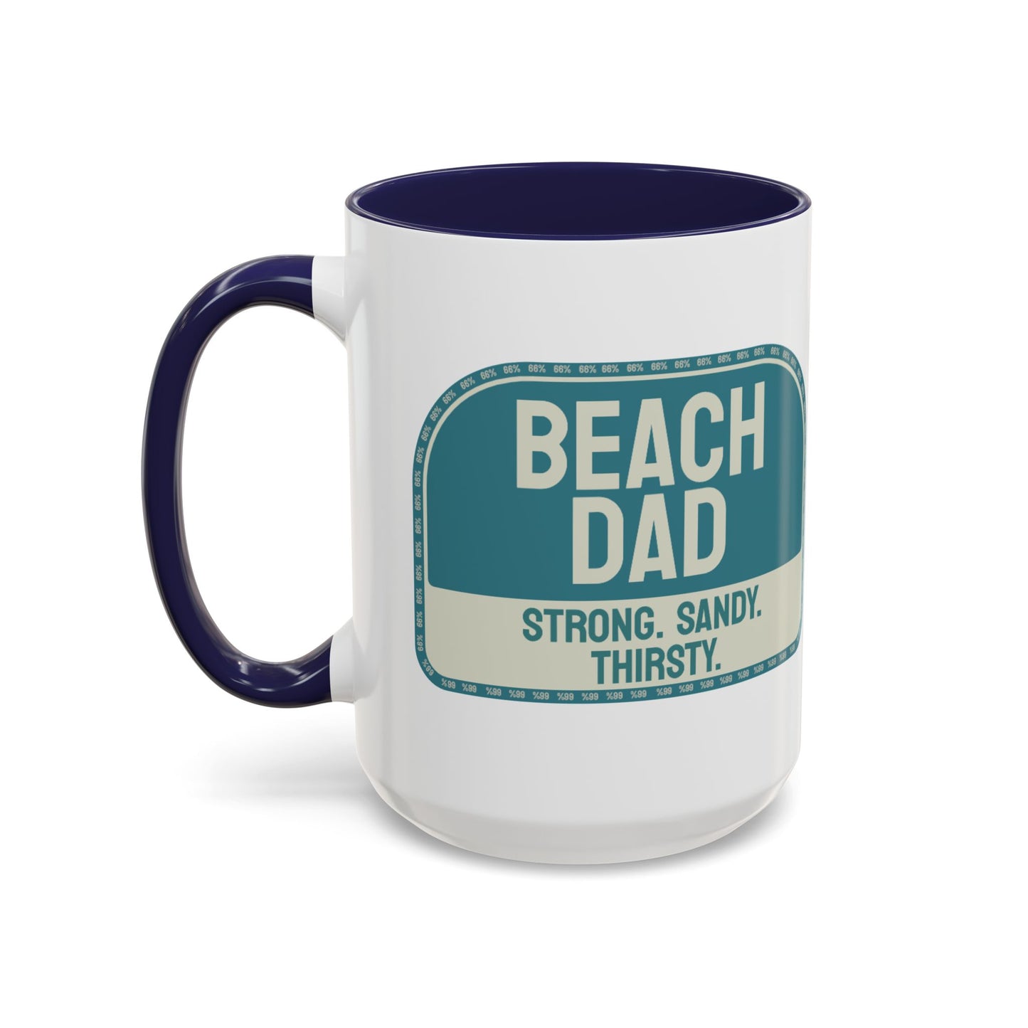Beach Dad Logo Mug - 66 Percent