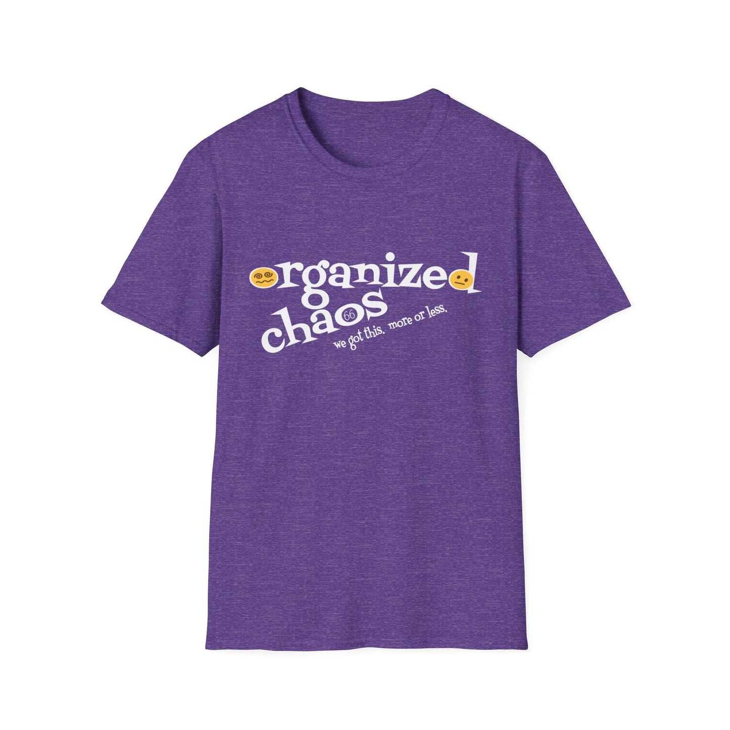 Organized Chaos Cotton Tee - 66 Percent