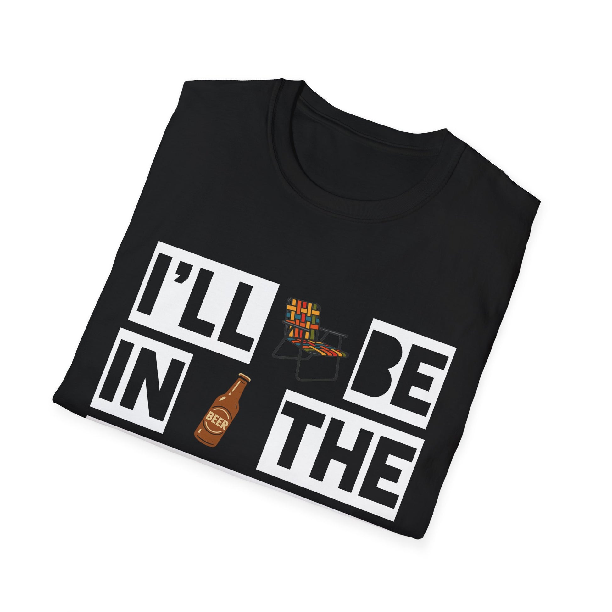 I'll Be In The Garage Cotton Tee - 66 Percent