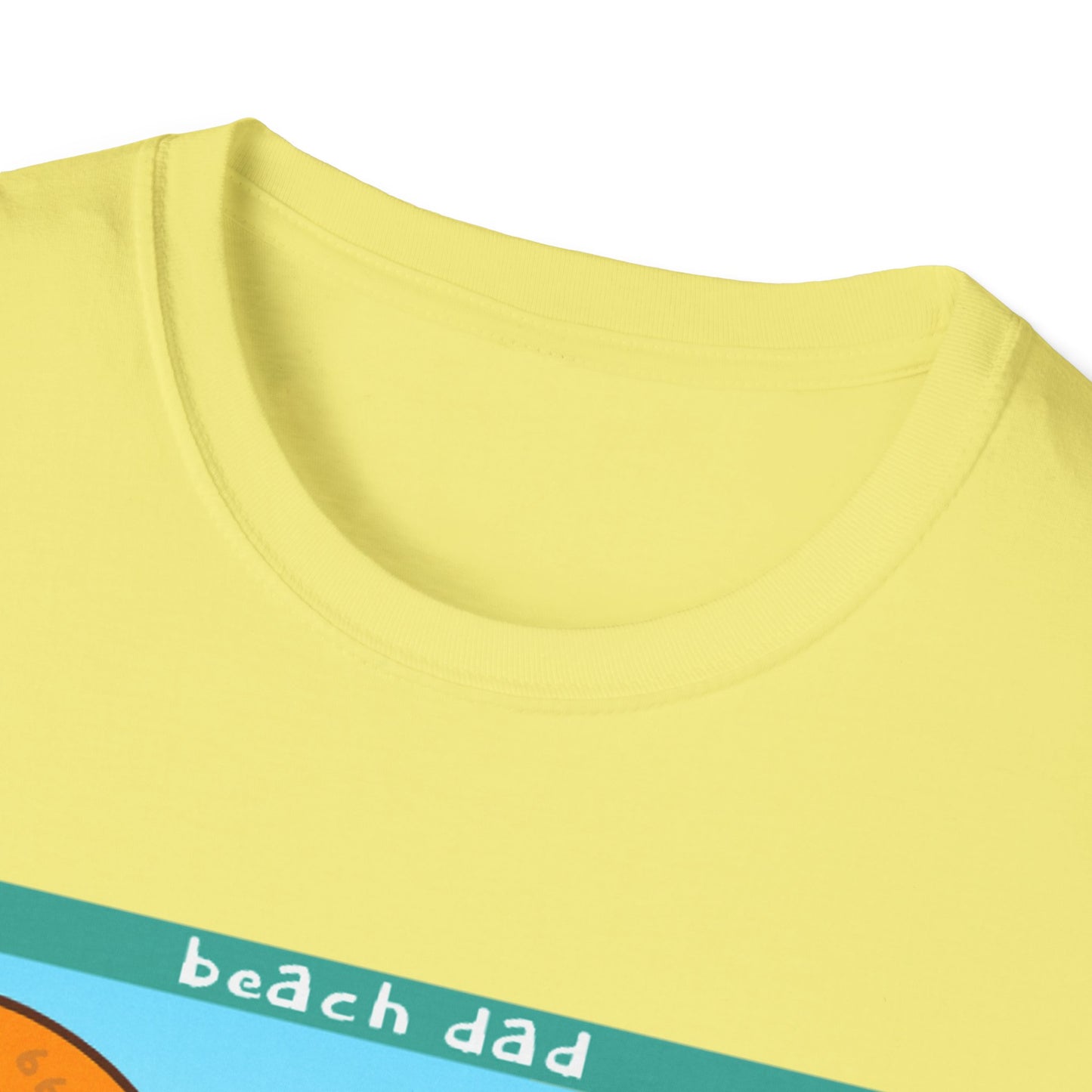 Beach Dad Beach Beer Cotton Tee - 66 Percent