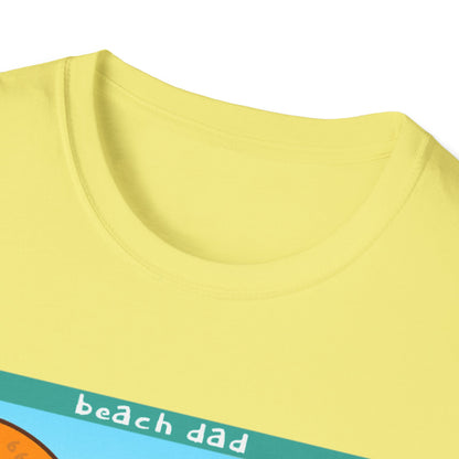 Beach Dad Beach Beer Cotton Tee - 66 Percent