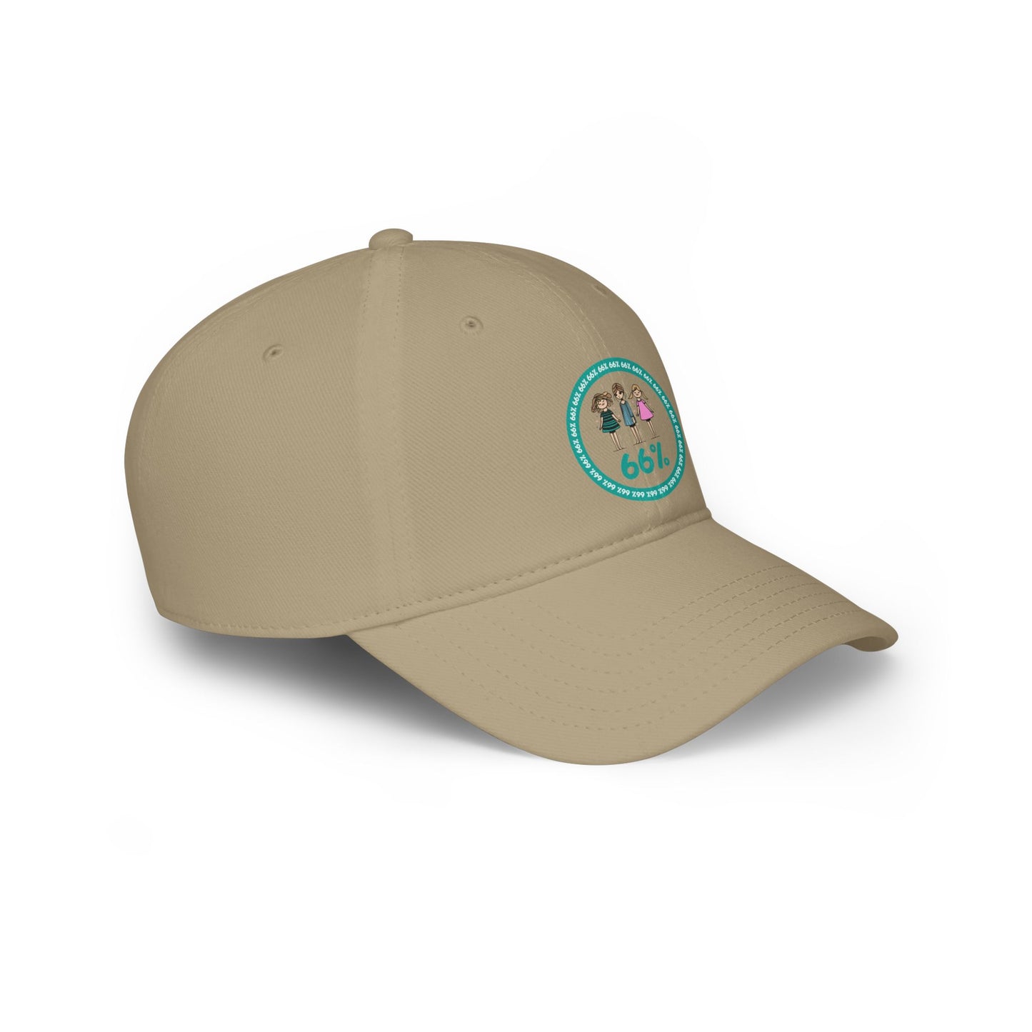 Original Design Improved 66% Fun Low Profile Baseball Cap - 66 Percent