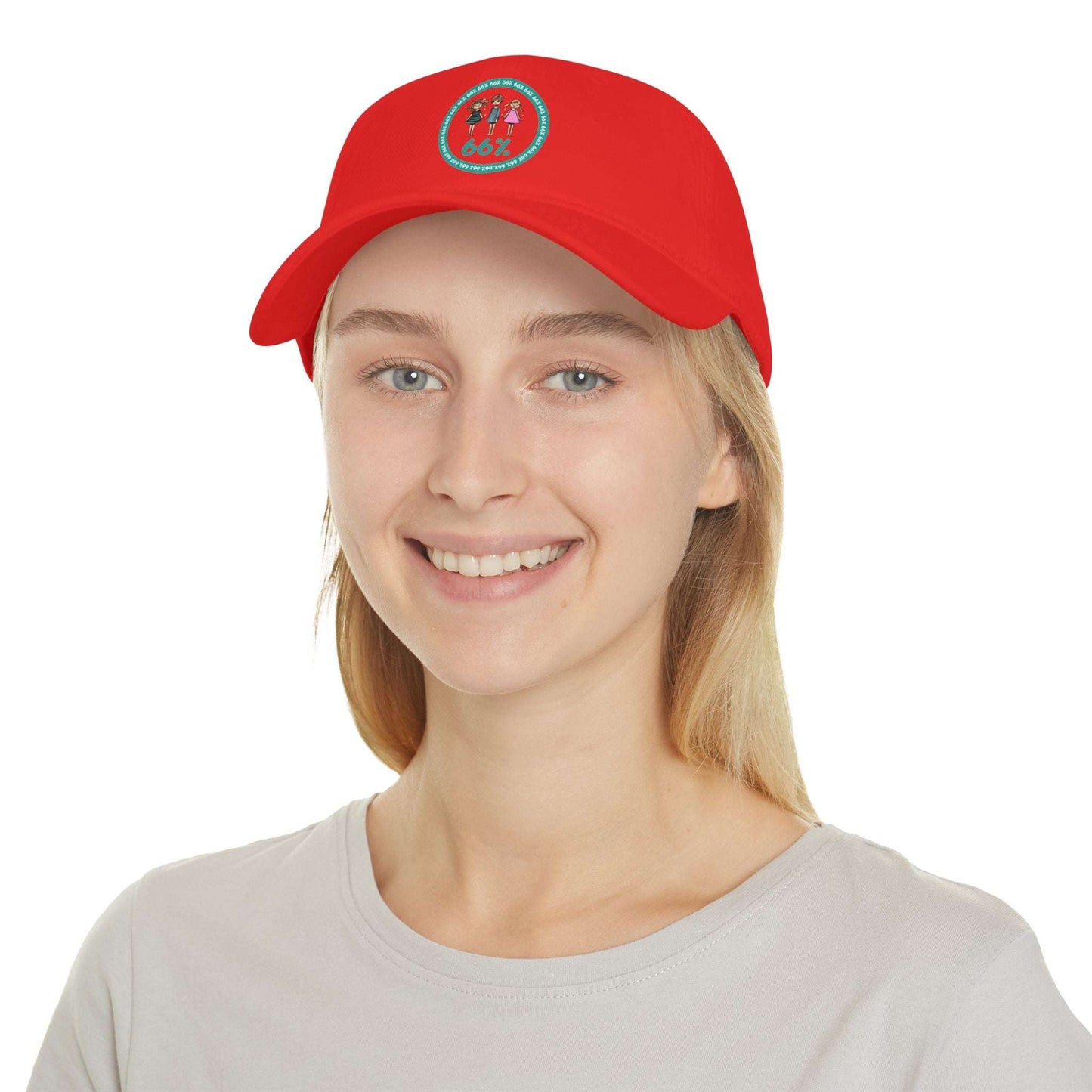 Original Design Improved 66% Fun Low Profile Baseball Cap - 66 Percent