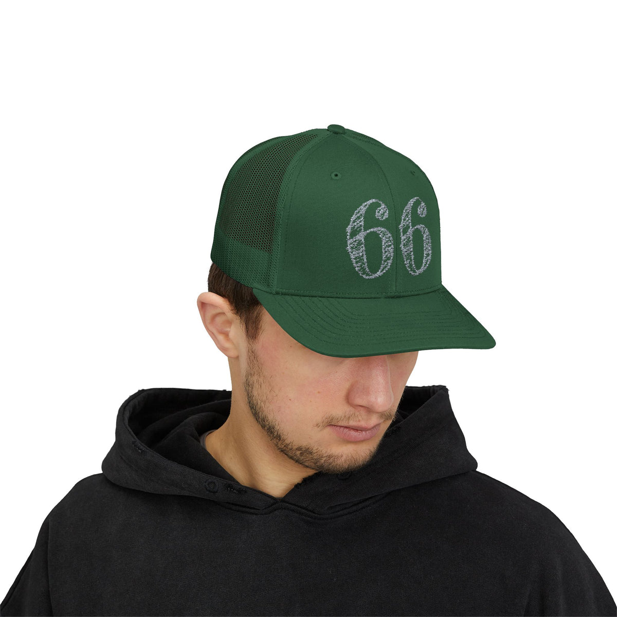 66% Snapback Trucker Hat product view 58 - 66 Percent