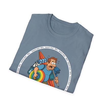 Beach Dad Original Cotton Tee - 66 Percent
