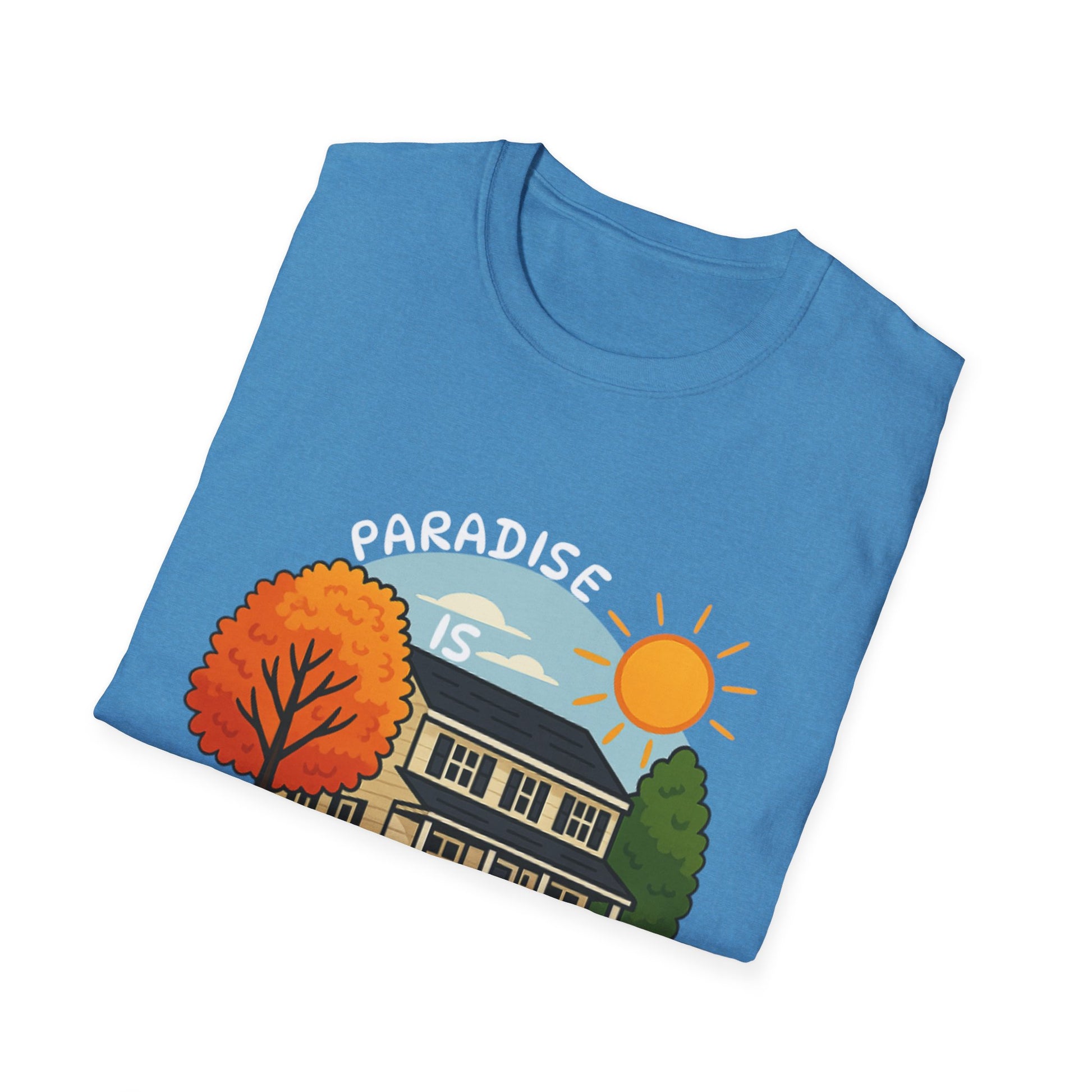 Paradise Is Home Cotton Tee - 66 Percent
