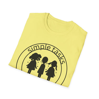 Simple Tasks Complicated Cotton Tee - 66 Percent