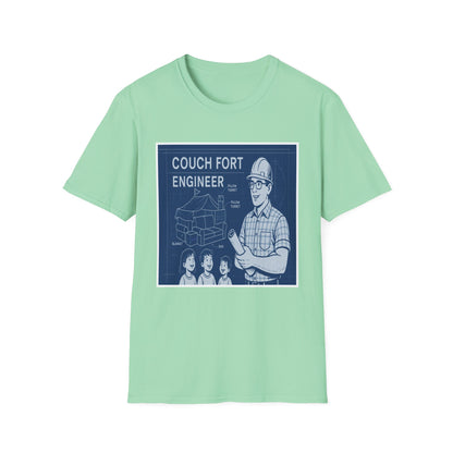Overboard Dad Fort Cotton Tee - 66 Percent