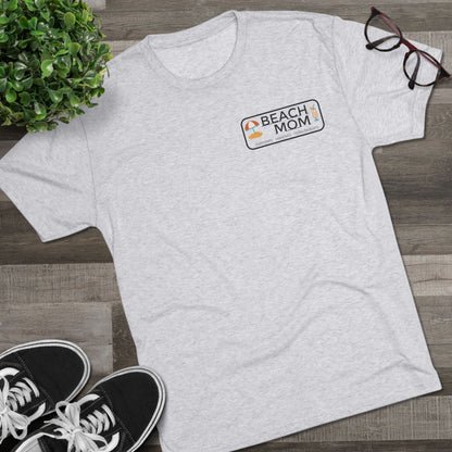 Beach Mom Anthem Tri-Blend Tee - 66 Percent