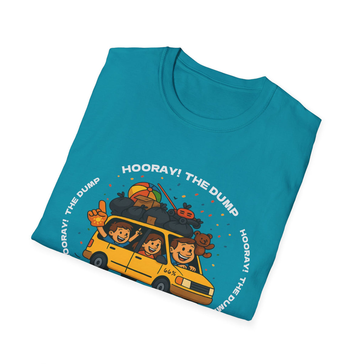 Hooray! The Dump Cotton Tee product view 38 - 66 Percent