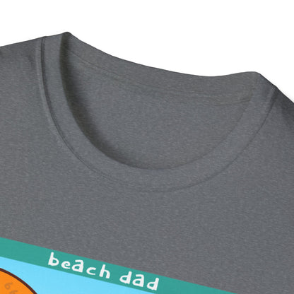 Beach Dad Beach Beer Cotton Tee - 66 Percent
