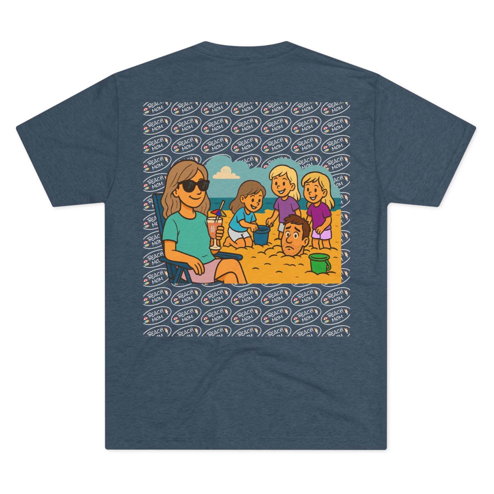 Beach Mom Tri-Blend Tee - 66 Percent