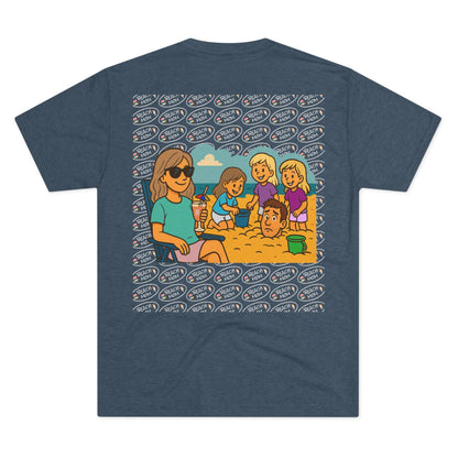 Beach Mom Tri-Blend Tee - 66 Percent