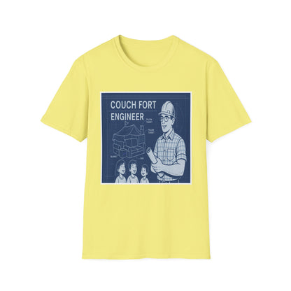 Overboard Dad Fort Cotton Tee - 66 Percent