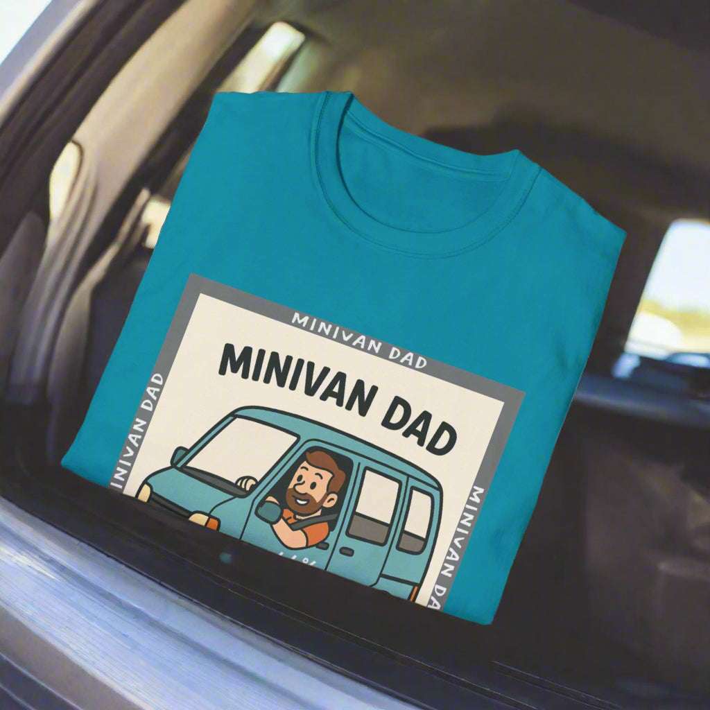 Minivan Dad Cotton Tee - 66 Percent