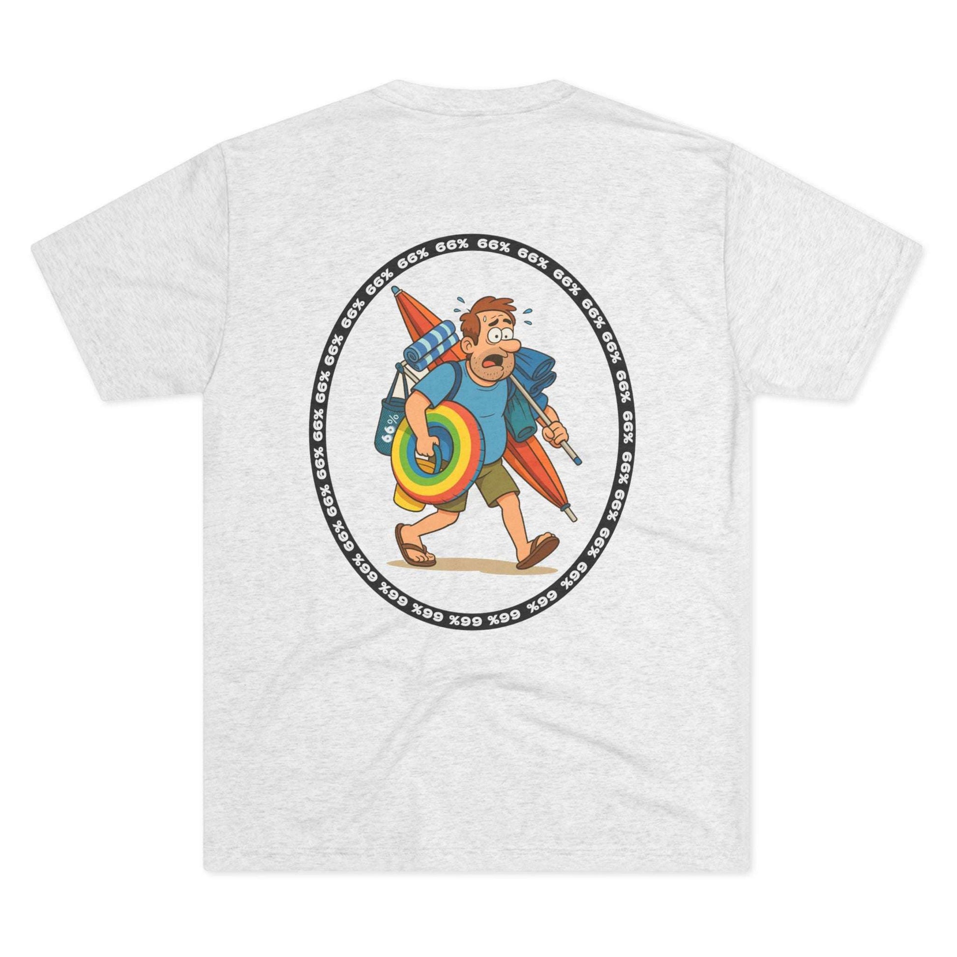 Beach Dad Logo Tri-Blend Tee