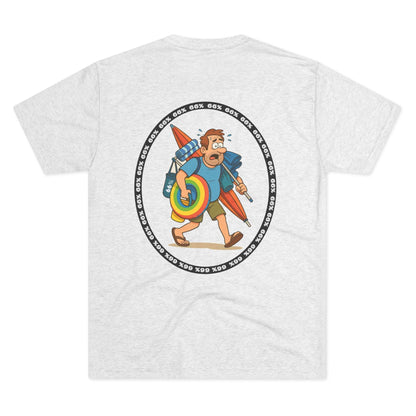 Beach Dad Logo Tri-Blend Tee