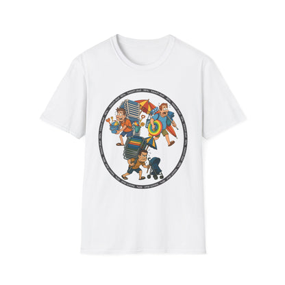 Beach Dad Trifecta Cotton Tee - 66 Percent