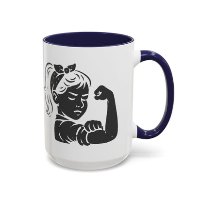 Raising Strong Little Girls Mug - 66 Percent