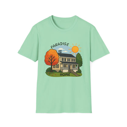 Paradise Is Home Cotton Tee - 66 Percent