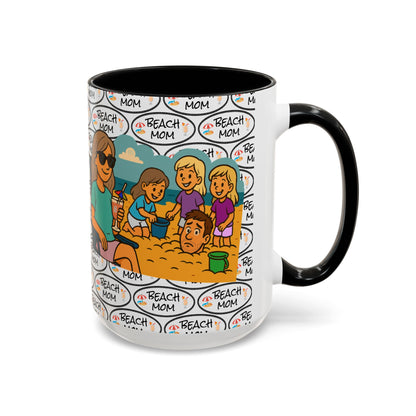 Beach Mom Mug - 66 Percent