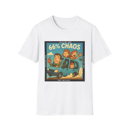 Minivan Dad Chaos Cotton Tee - 66 Percent