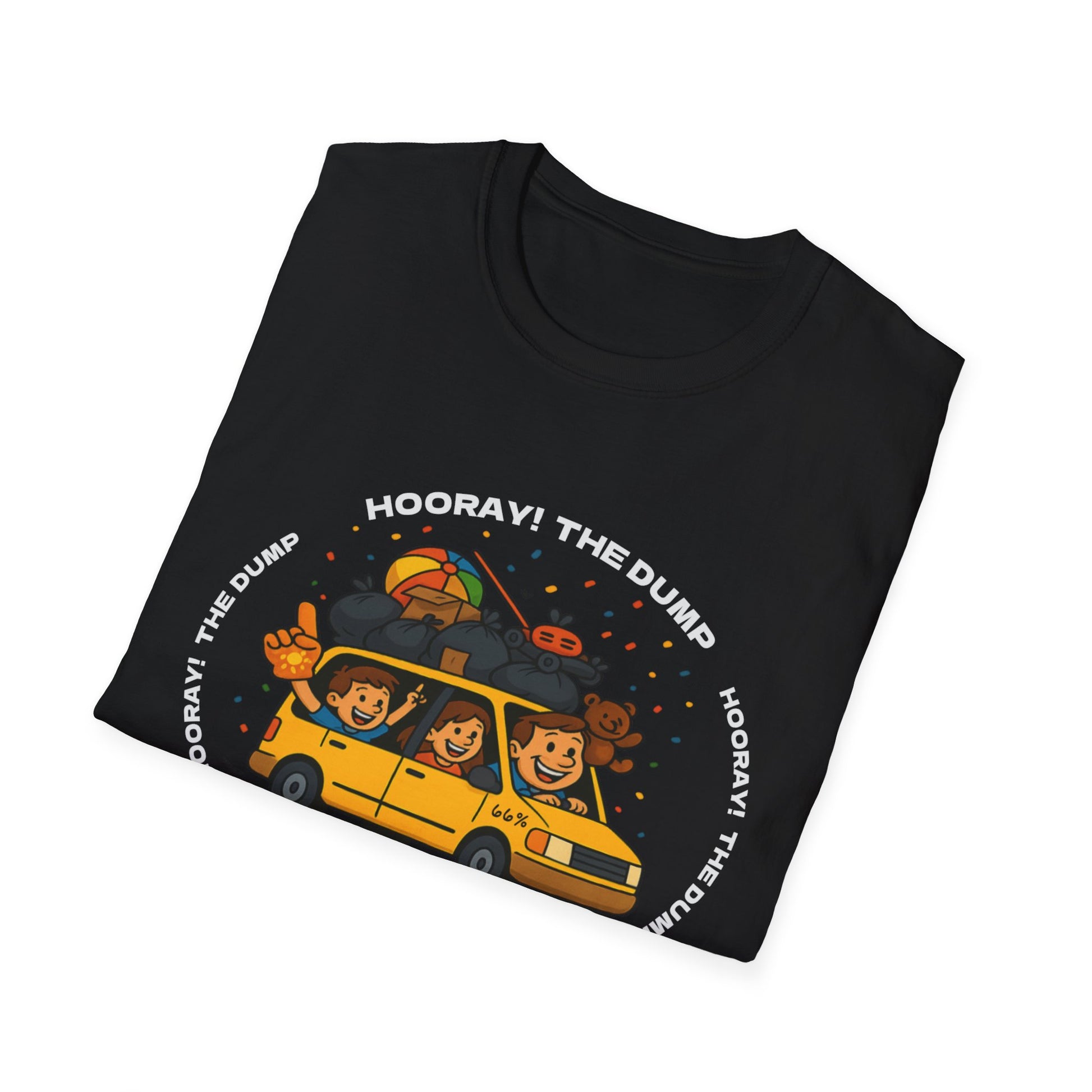 Hooray! The Dump Cotton Tee - 66 Percent