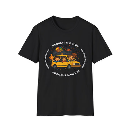 Hooray! The Dump Cotton T-shirt in Black | 66 Percent