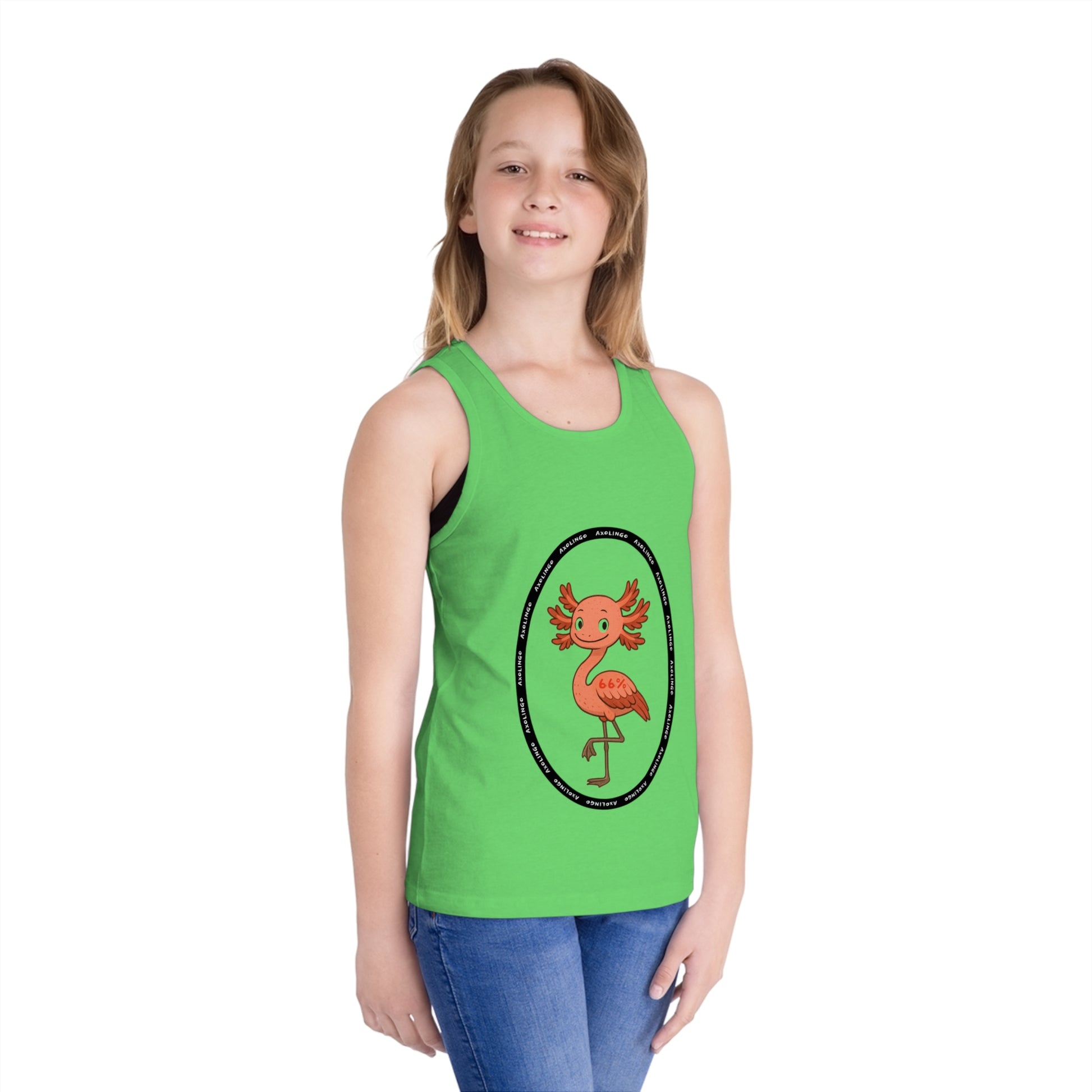 Axolingo Kids Tank Top - 66 Percent