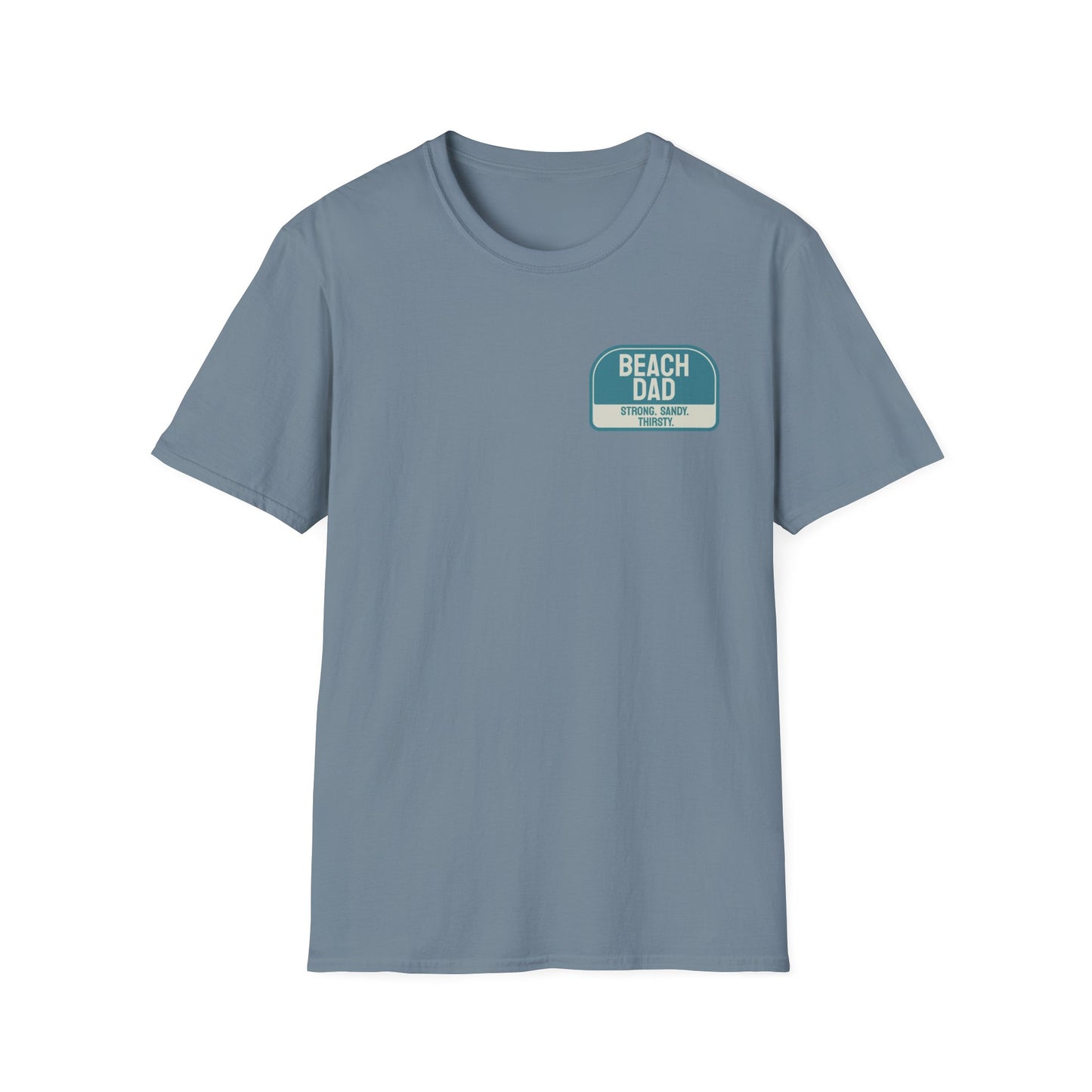Beach Dad Logo Cotton Tee - 66 Percent
