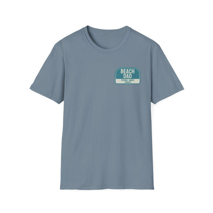 Beach Dad Logo Cotton Tee - 66 Percent