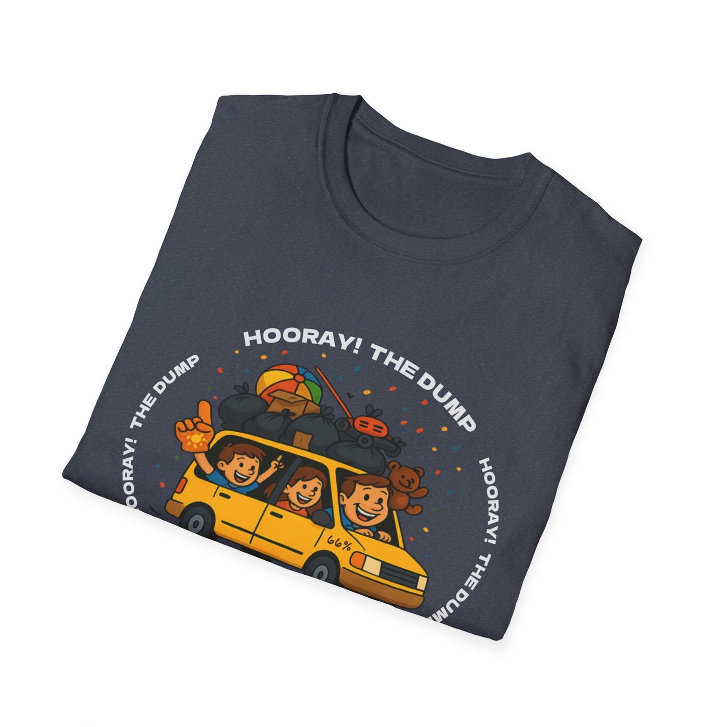 Hooray! The Dump Cotton Tee - 66 Percent