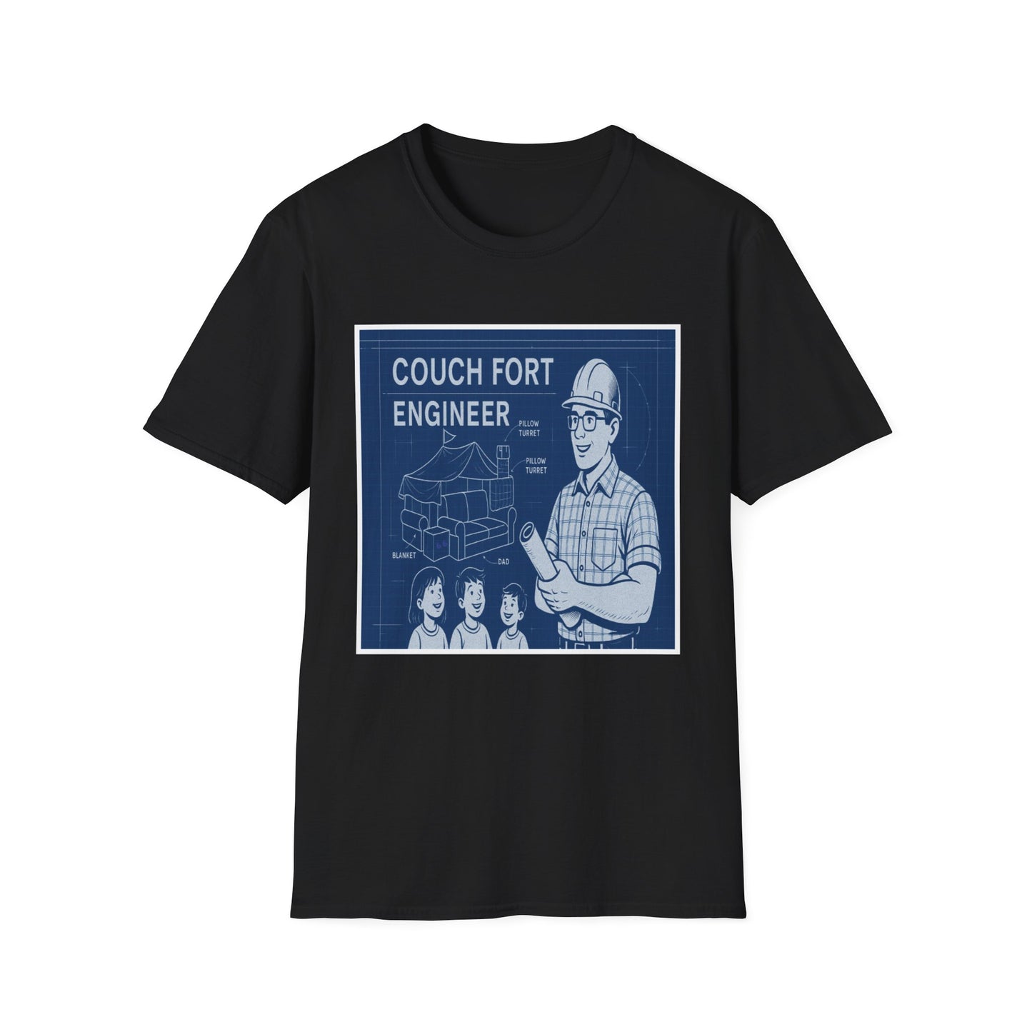 Overboard Dad Fort Cotton Tee - 66 Percent