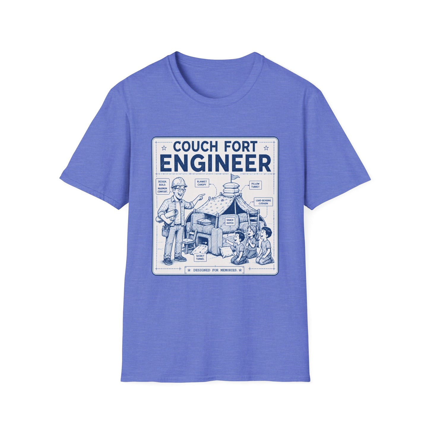 Overboard Dad Fort Cotton Tee