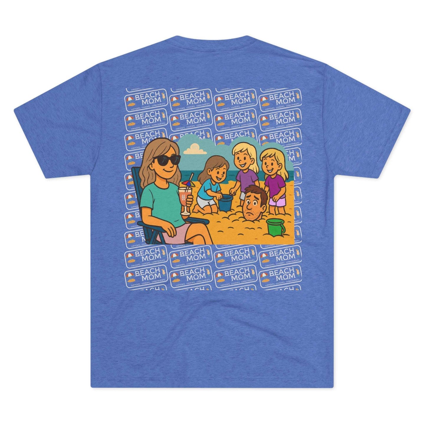 Beach Mom Anthem Tri-Blend Tee