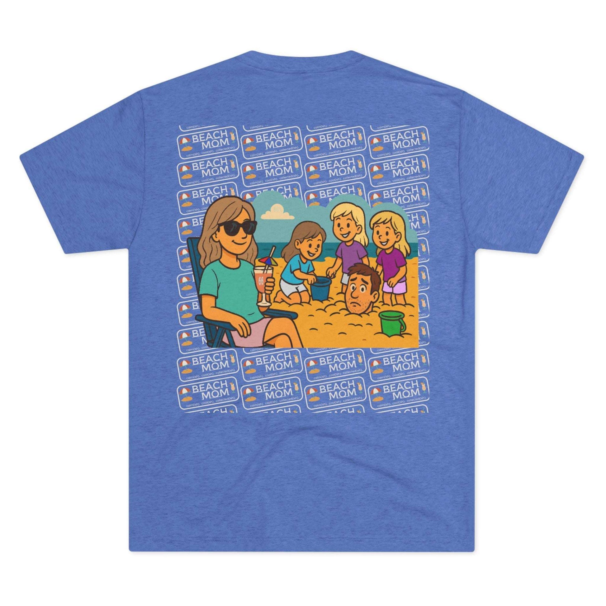 Beach Mom Anthem Tri-Blend Tee