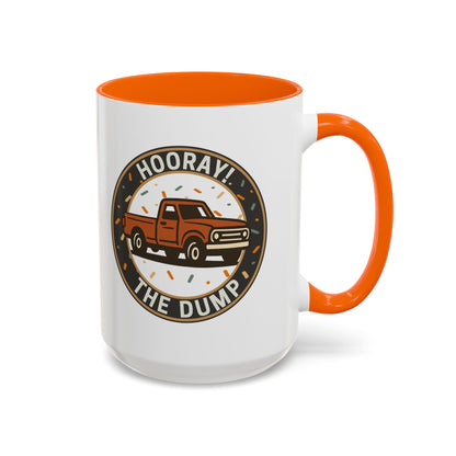 Hooray! The Dump Badge Mug - 66 Percent