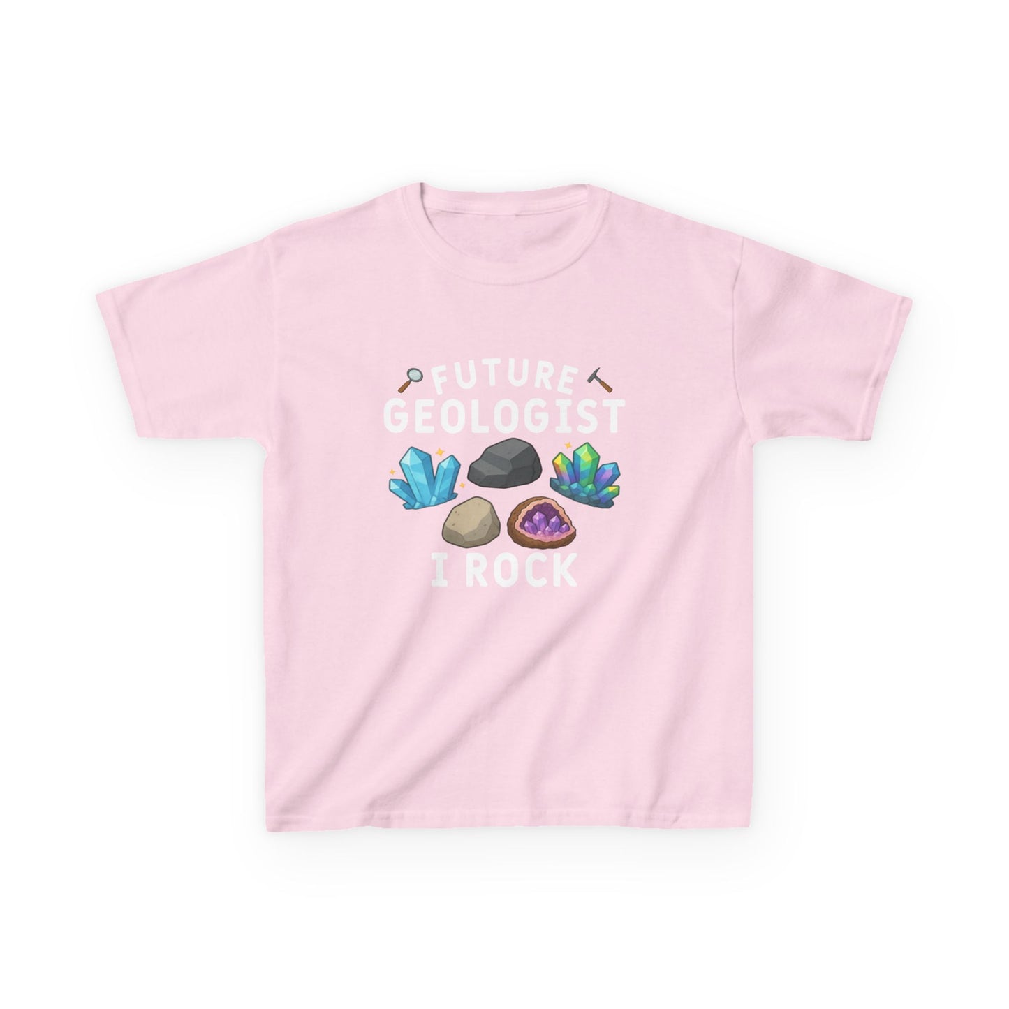 Future Geologist "I ROCK" Kids Tee - 66 Percent