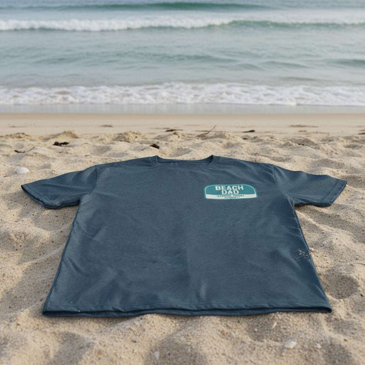 Beach Dad Logo Tri-Blend Tee - 66 Percent