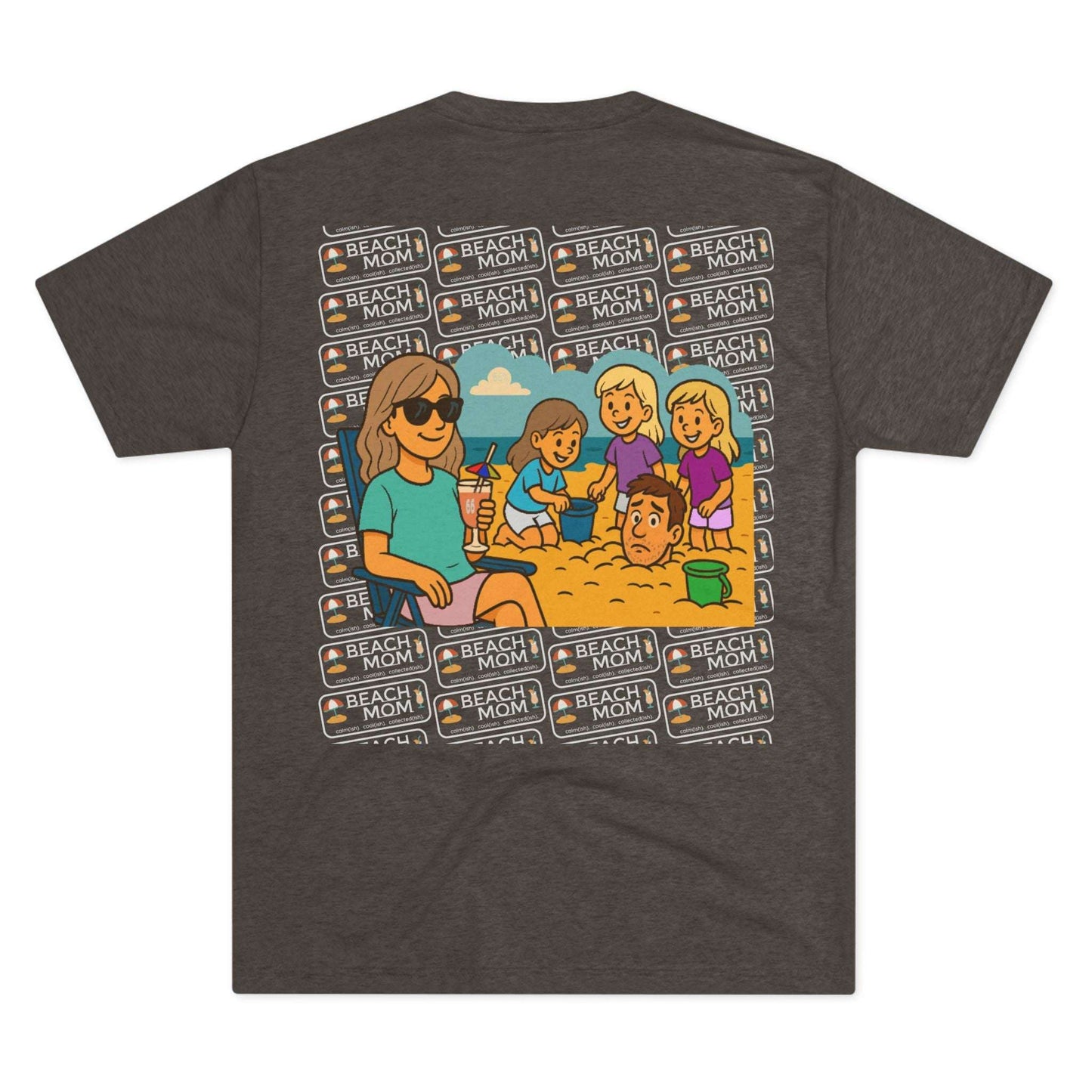 Beach Mom Anthem Tri-Blend Tee