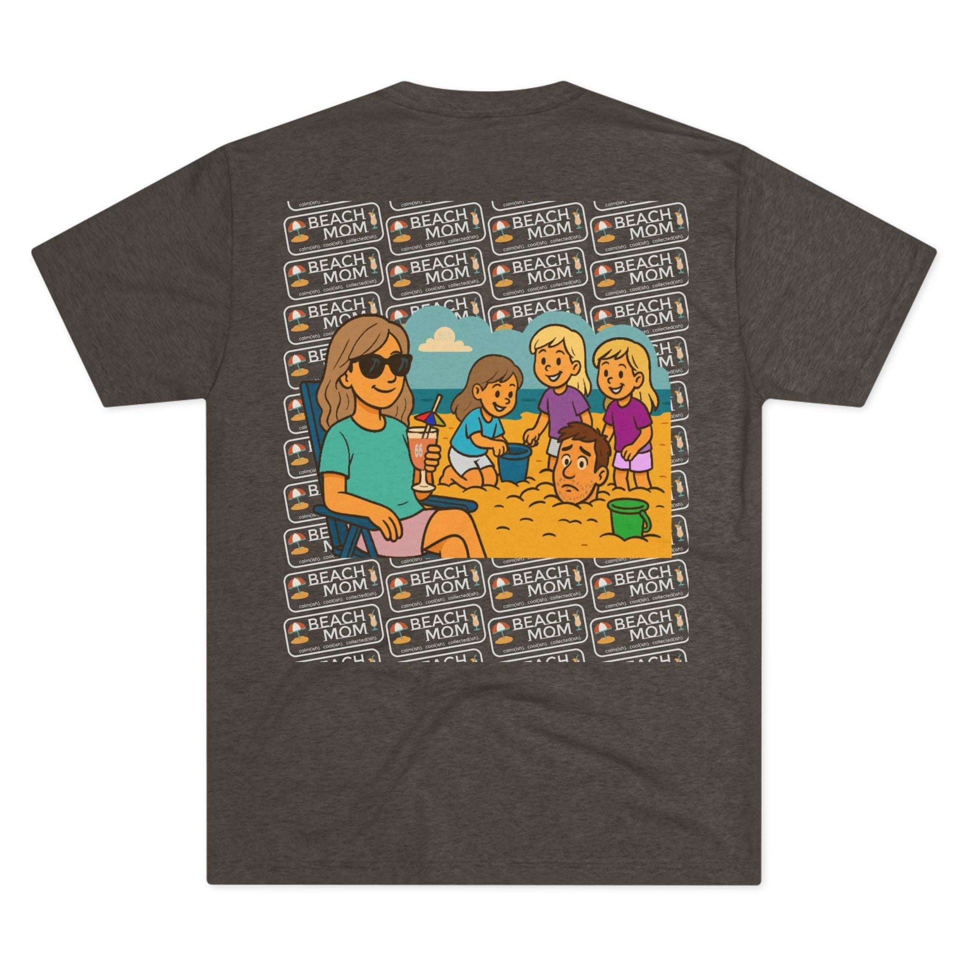 Beach Mom Anthem Tri-Blend Tee