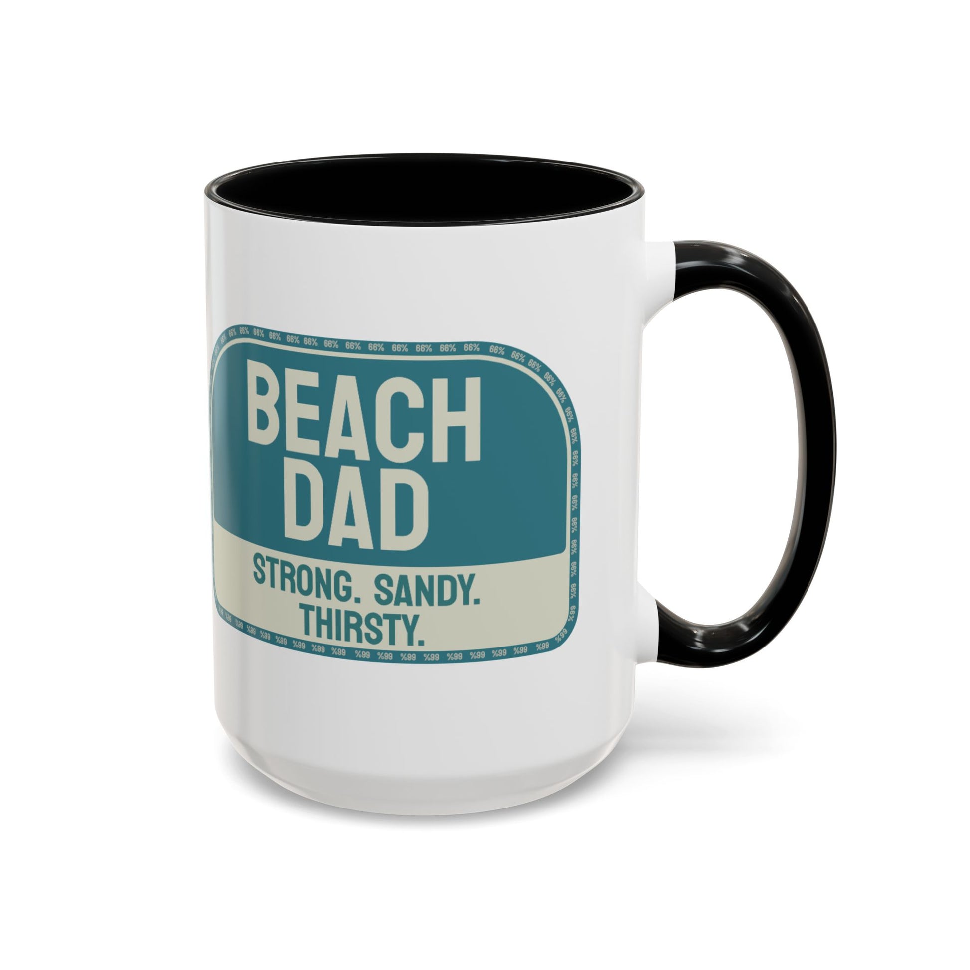 Beach Dad Logo Mug - 66 Percent