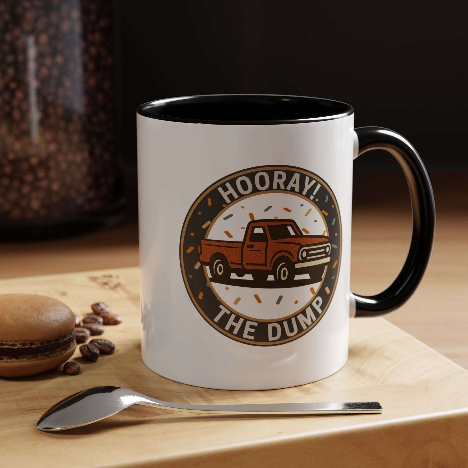 Hooray! The Dump Badge Mug
