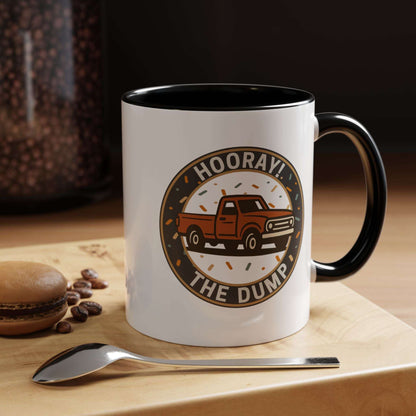 Hooray! The Dump Badge Mug