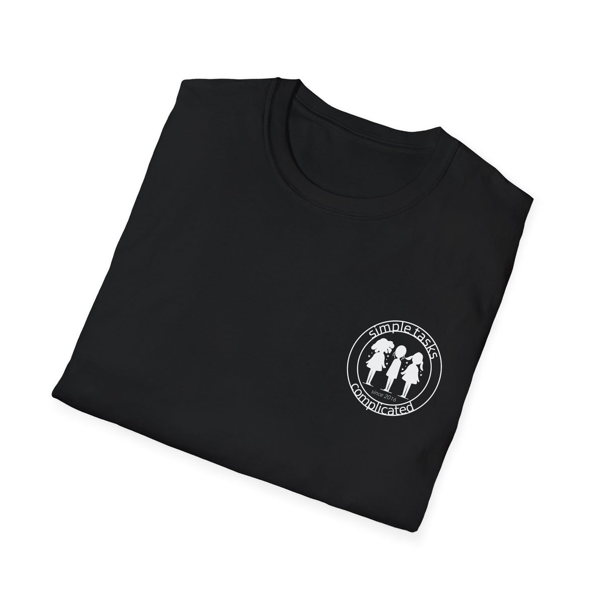 Simple Tasks Complicated - Small Logo Cotton Tee product view 20 - 66 Percent